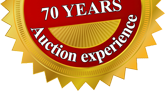 More than 70 years Auction experience